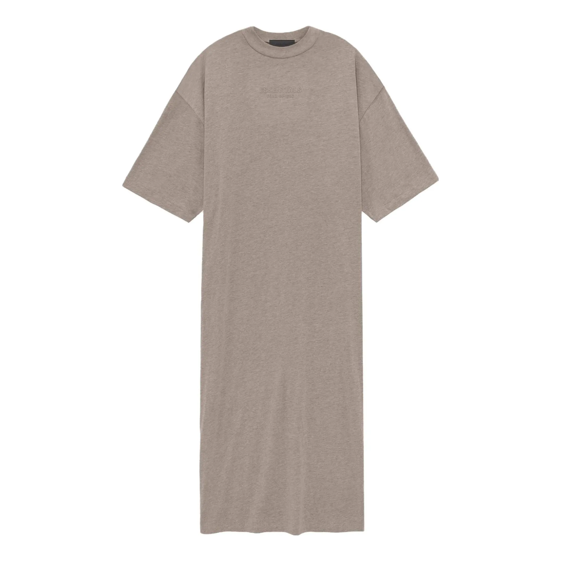 (WMNS) Fear of God Essentials FW23 3/4 Sleeve Dress 'Core Heather' 125BT235044FW sold by KicksCrew