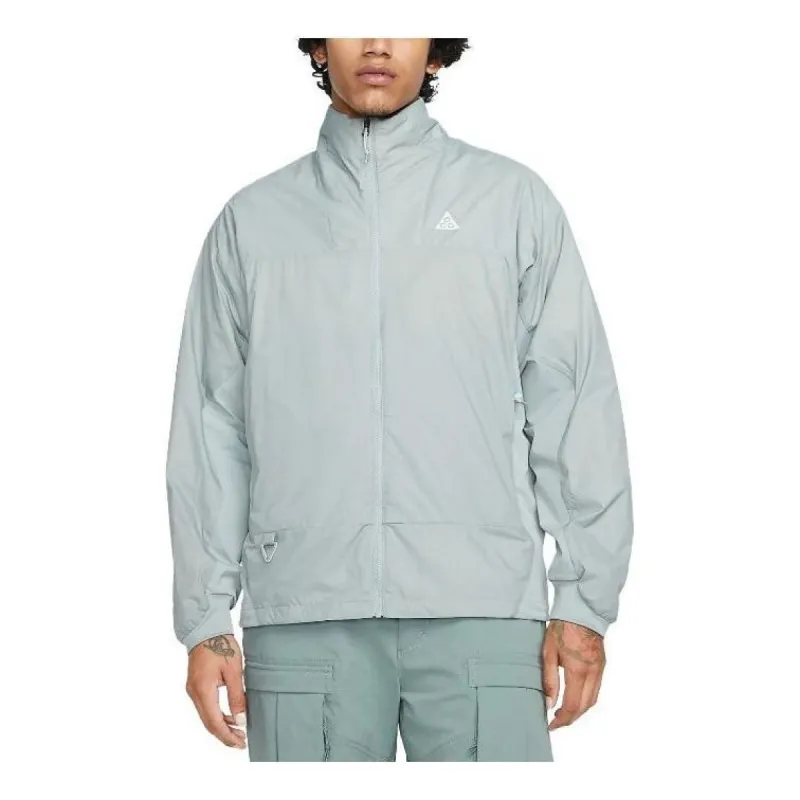 Nike ACG Sierra Light Jacket 'Mica Green Light Silver' DX7880-330 sold by KicksCrew
