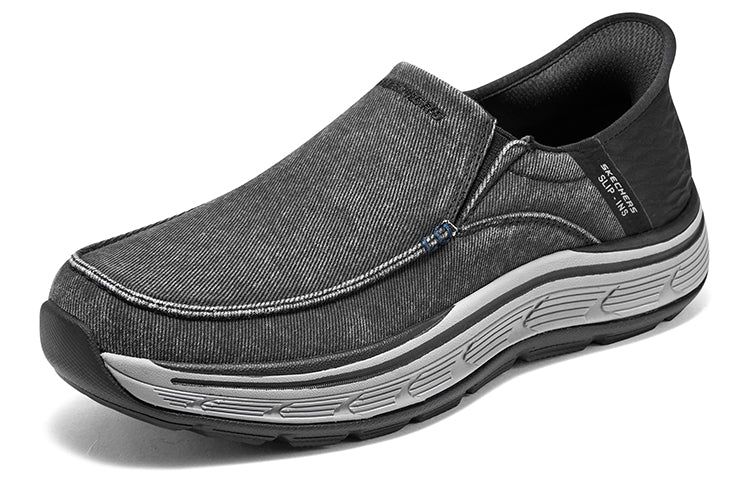 Skechers Slip-ins Remaxed Fenick 'Grey Black' 204839-BLK sold by KicksCrew product image thumbnail 3