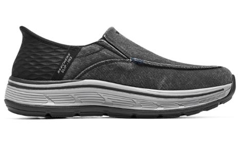 Skechers Slip-ins Remaxed Fenick 'Grey Black' 204839-BLK sold by KicksCrew