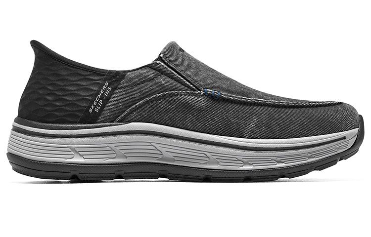 Skechers Slip-ins Remaxed Fenick 'Grey Black' 204839-BLK sold by KicksCrew product image thumbnail 2