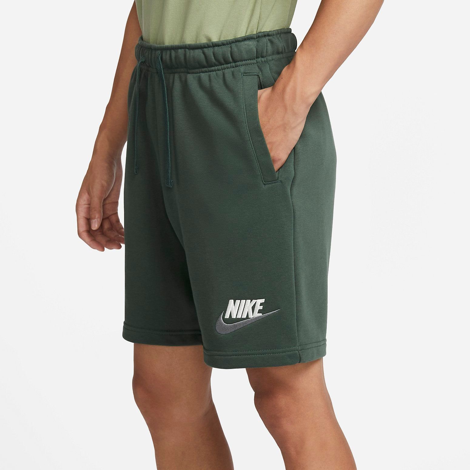 Nike Sportswear Club Shorts 'Green' FB7796-323 sold by KicksCrew product image thumbnail 3