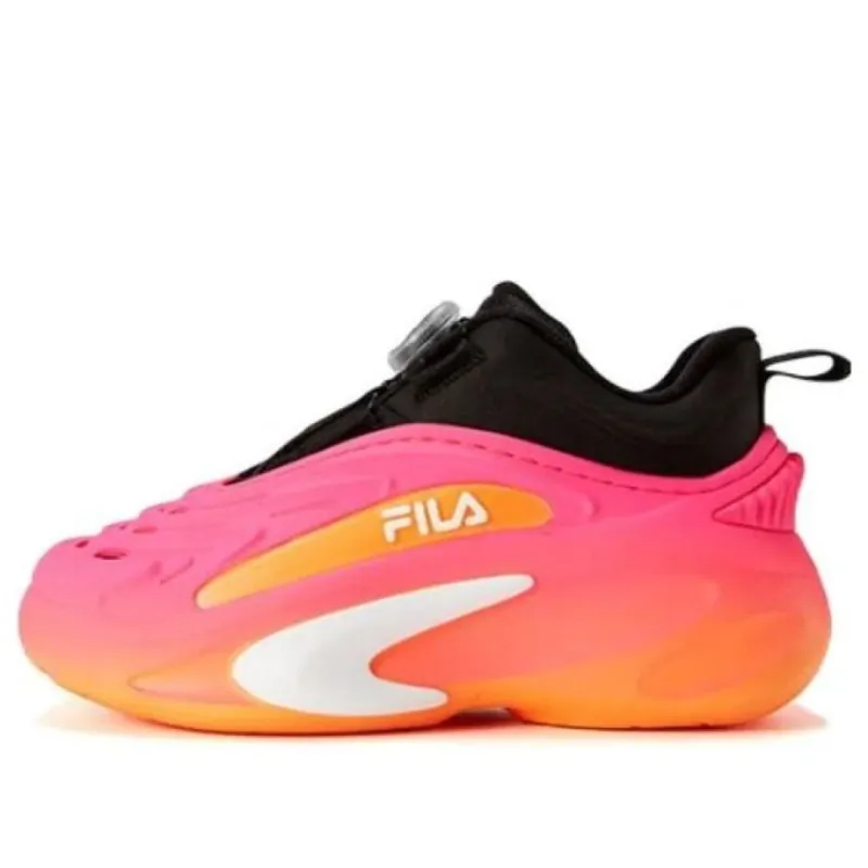 (GS) FILA Fashion Running Sneakers 'Pink Orange' K15B241107FSB sold by KicksCrew