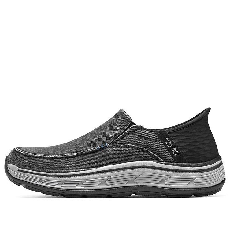 Skechers Slip-ins Remaxed Fenick 'Grey Black' 204839-BLK sold by KicksCrew