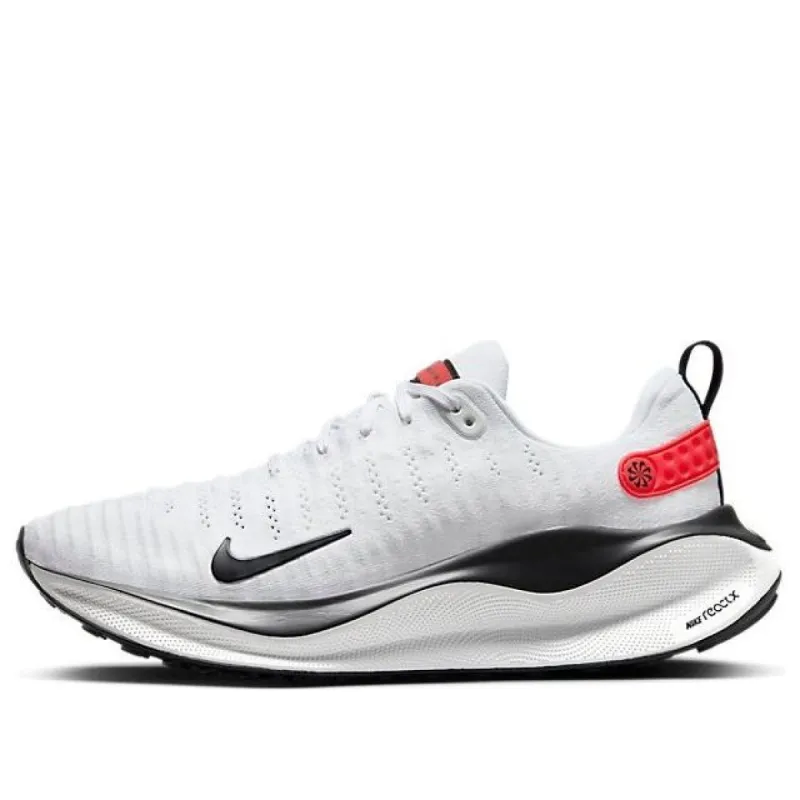 Nike ReactX Infinity 4 'White Black Light Crimson' DR2665-100 sold by KicksCrew