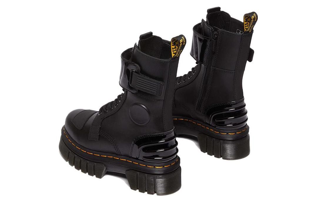 Dr.Martens Audrick 10-Eye Alternative Leather Lace Up Boots 'Black' 30970001 sold by KicksCrew product image thumbnail 5