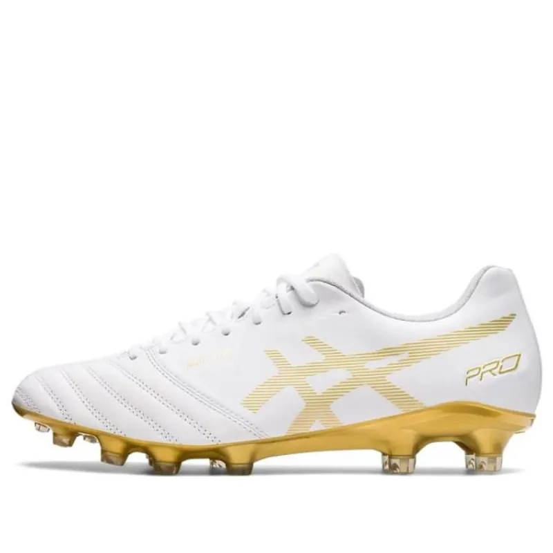 ASICS Ds Light X-Fly Pro Soccer Shoes 'White Gold' 1101A025-122 sold by KicksCrew