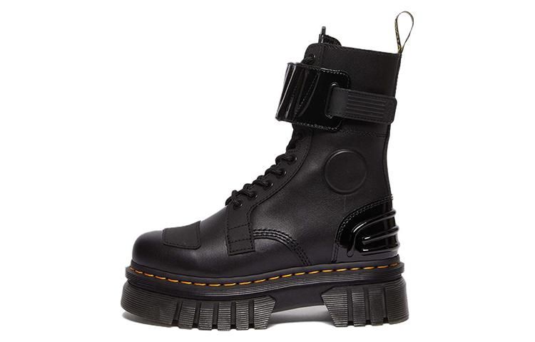 Dr.Martens Audrick 10-Eye Alternative Leather Lace Up Boots 'Black' 30970001 sold by KicksCrew product image thumbnail 2