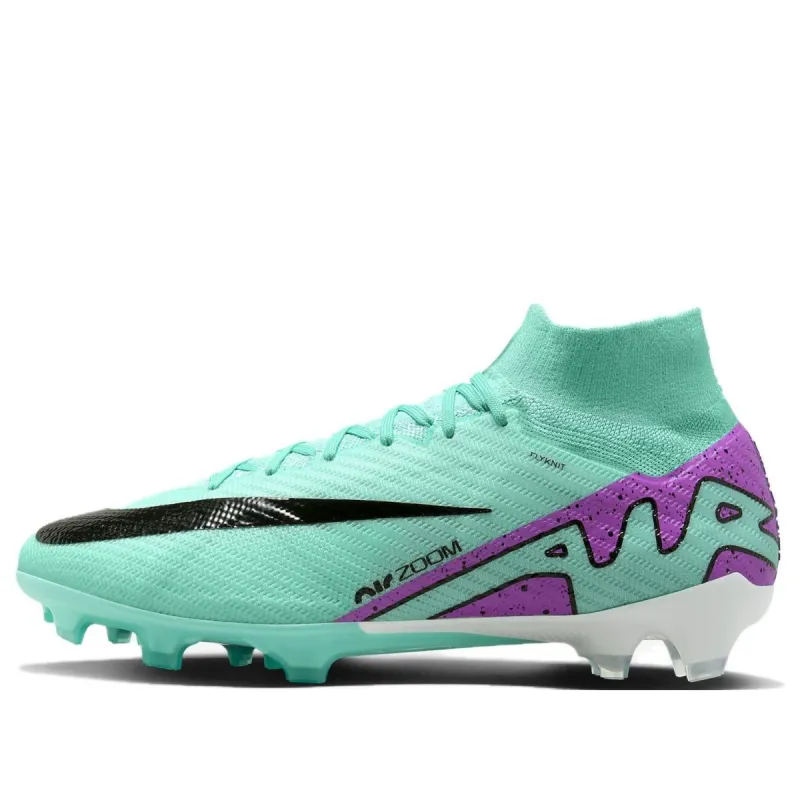 Nike Mercurial Superfly 9 Elite FG High-Top 'Hyper Turquoise' DJ4977-300 sold by KicksCrew