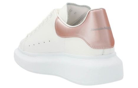 (WMNS) Alexander McQueen Oversize Sole Sneakers 'White Pink' 676702WIBNB9042 sold by KicksCrew