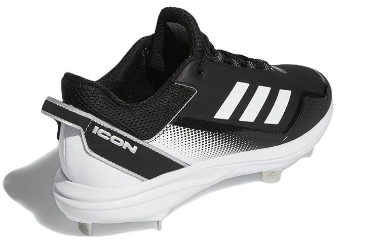 Adidas Icon 7 Cleats 'Black White' FZ1558 sold by KicksCrew product image thumbnail 4