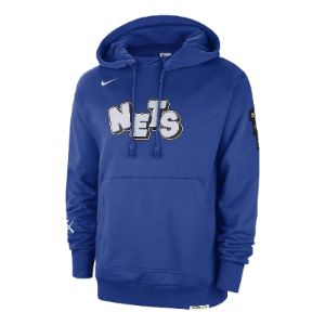 Nike X Kaws X Brooklyn Nets City Edition Hoodie 'Blue' FB4441-495 sold by KicksCrew