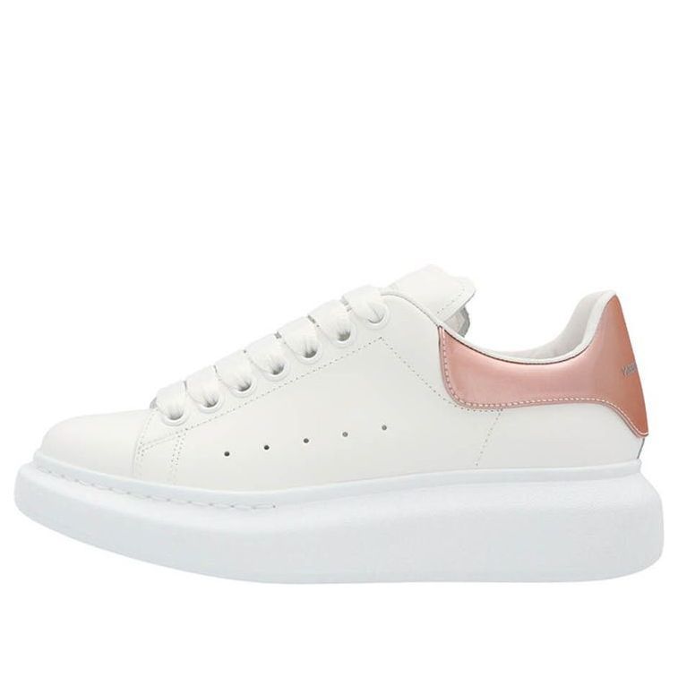 (WMNS) Alexander McQueen Oversize Sole Sneakers 'White Pink' 676702WIBNB9042 sold by KicksCrew