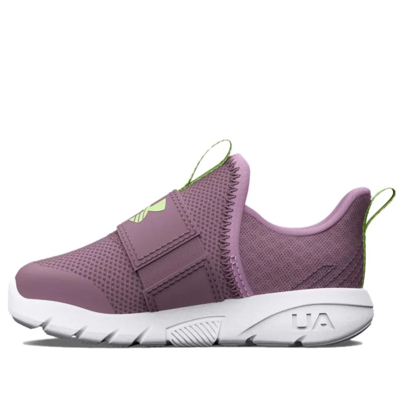 (TD) Under Armour Flash 'Misty Purple Lumos Lime' 3026723-500 sold by KicksCrew