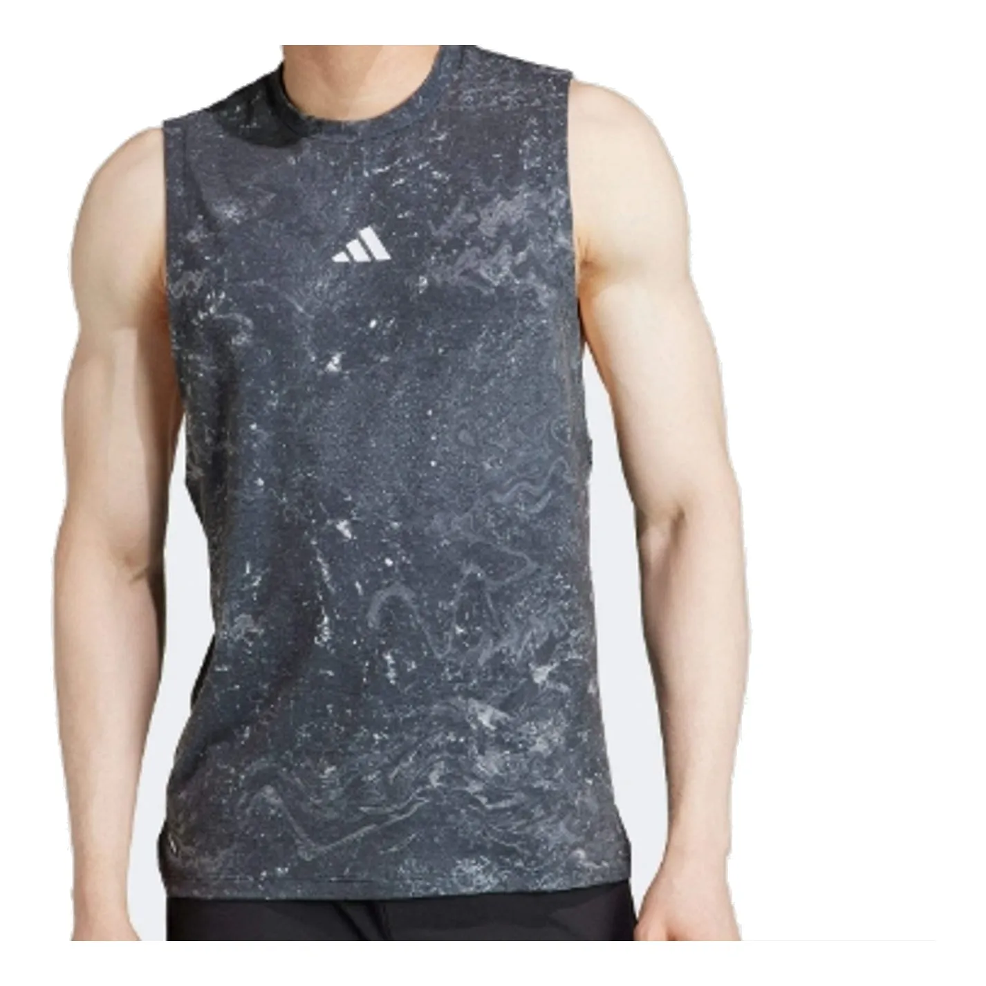 adidas Power Workout Tank Top 'Black' IK9684 sold by KicksCrew product image thumbnail 2