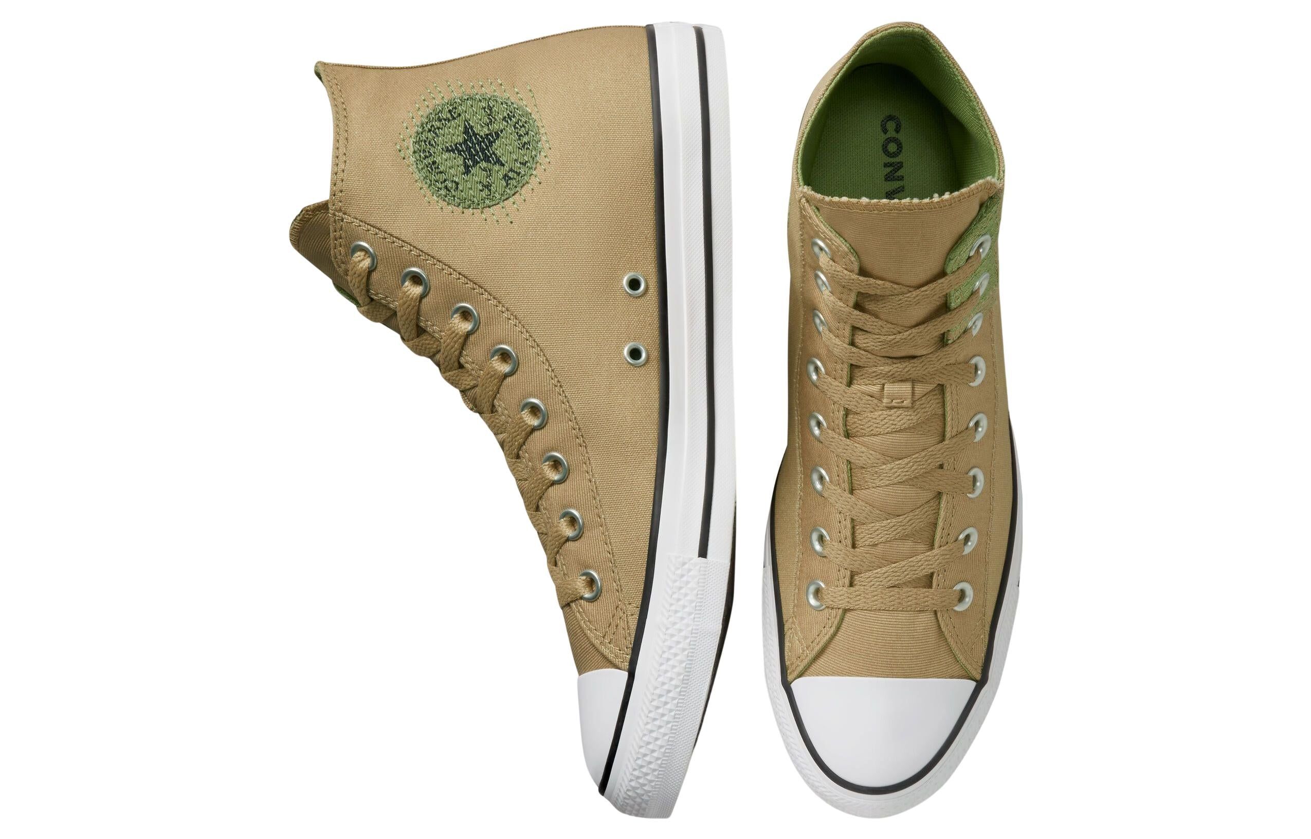 Converse Chuck Taylor All Star Stitched Patch 'Khaki Green' A03411MP sold by KicksCrew product image thumbnail 5
