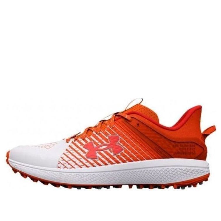 Under Armour Yard Turf Baseball Shoes 'Orange White' 3025593-800 sold by KicksCrew