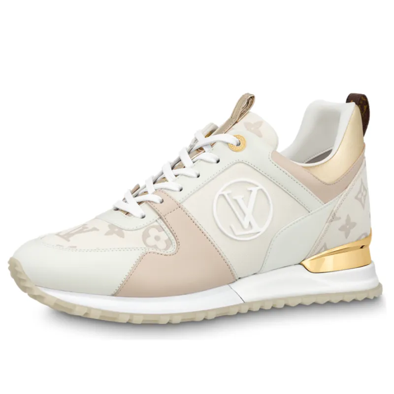 (WMNS) LOUIS VUITTON Run Away Sneakers 'Beige Gold' 1ABIVA sold by KicksCrew