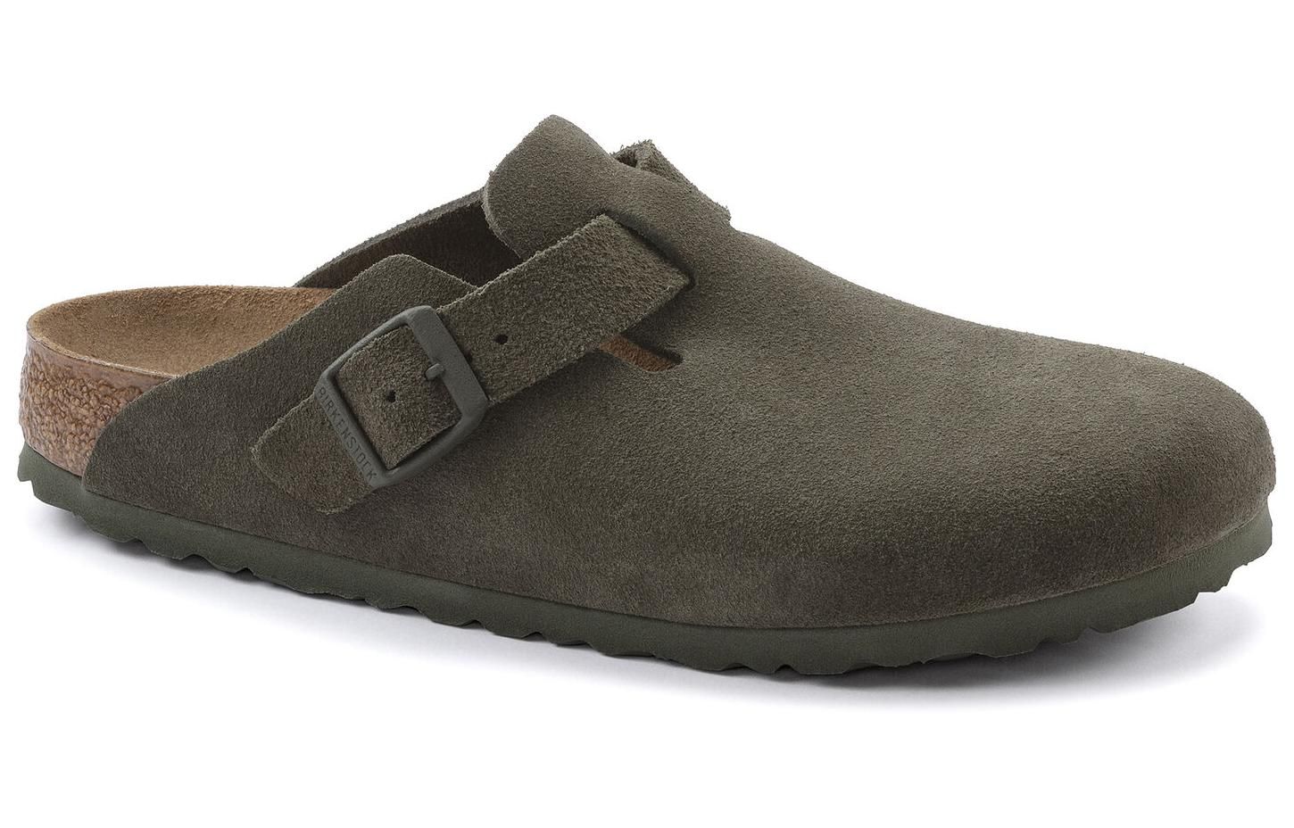 Birkenstock Boston Suede Leather Narrow Fit 'Thyme' 1024714 sold by KicksCrew product image thumbnail 2