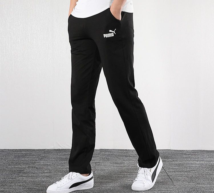 Puma Ess Logo Op Sweat Pants 'Black' 843730-01 sold by KicksCrew product image thumbnail 4