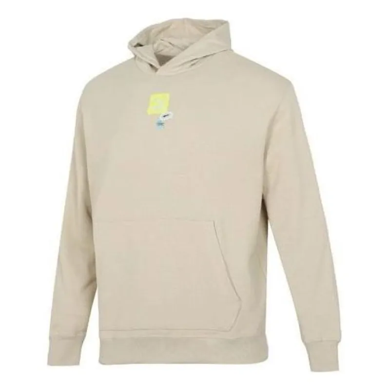 Puma Oversize Trend Graphic Logo Hoodie 'Beige' 536061-64 sold by KicksCrew
