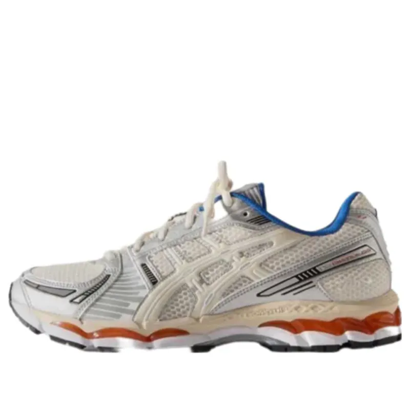 ASICS x Ronnie Fieg Gel-Kayano 12.1 'Cream Blue Orange' 1203A555-101 sold by KicksCrew