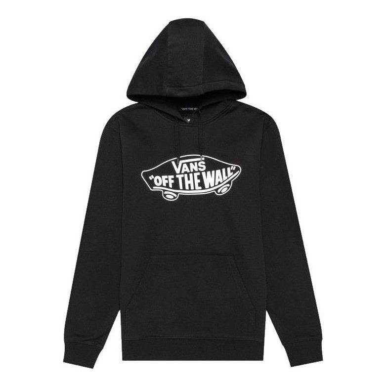Vans Pullover Hoodie 'Black White' VN0A45CKBLK sold by KicksCrew