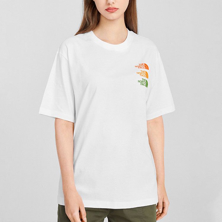 THE NORTH FACE SS21 Tri Logo Shirt 'White' NF0A7QRF-FN4 sold by KicksCrew product image thumbnail 5