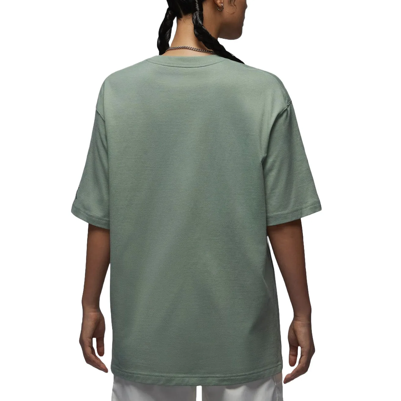 (WMNS) Air Jordan Graphic Oversized T-Shirt Asia Sizing 'Green' FN5709-304 sold by KicksCrew product image thumbnail 2