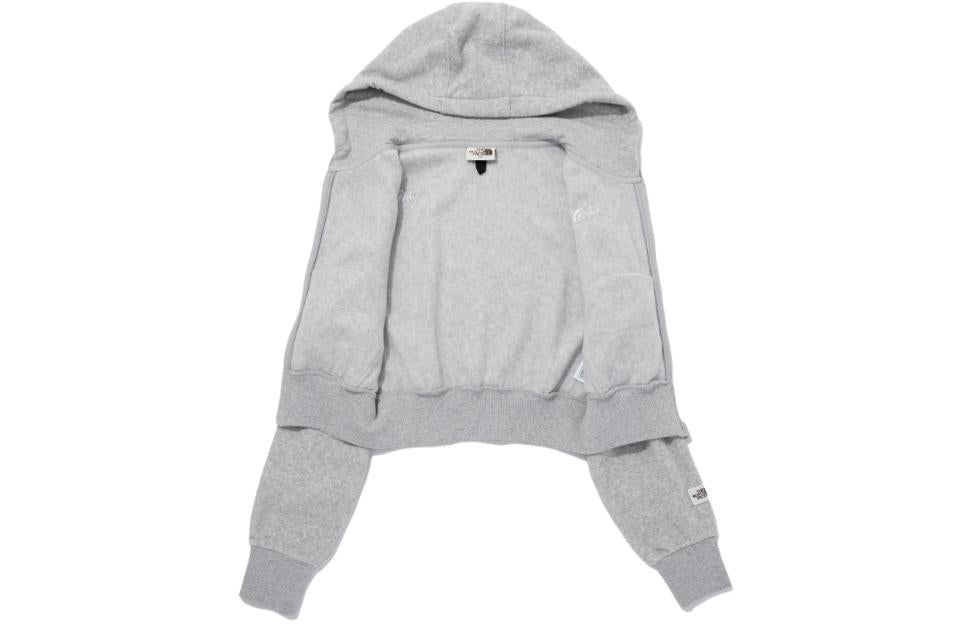 (WMNS) THE NORTH FACE SS24 Street Style Hooded Jacket 'Grey' NJ5JQ31J sold by KicksCrew product image thumbnail 4