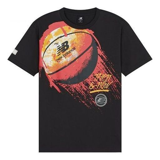 New Balance Hoops Merged Eras On Fire T-shirt 'Phantom' MT21595-PHM sold by KicksCrew