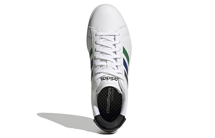 Adidas Grand Court 2.0 'Green Blue Grey Stripe' GW7172 sold by KicksCrew product image thumbnail 5