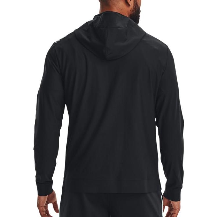 Under Armour Curry Hooded Golf Shirt 'Black' 1373680-001 sold by KicksCrew product image thumbnail 4