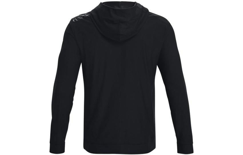 Under Armour Curry Hooded Golf Shirt 'Black' 1373680-001 sold by KicksCrew product image thumbnail 2