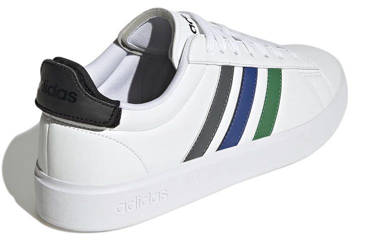 Adidas Grand Court 2.0 'Green Blue Grey Stripe' GW7172 sold by KicksCrew product image thumbnail 4
