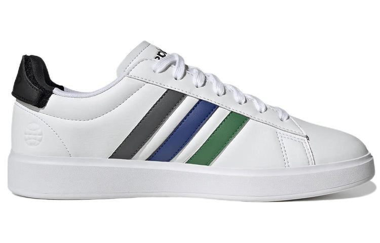 Adidas Grand Court 2.0 'Green Blue Grey Stripe' GW7172 sold by KicksCrew product image thumbnail 2
