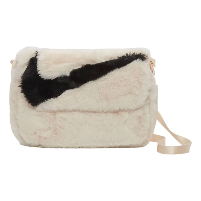 Nike Sportswear Futura 365 Faux Fur Crossbody Bag 1L 'Guava Ice Black' FB3048-838 sold by KicksCrew