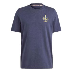 adidas Nice Graphic Tee 'Blue' IR7591 sold by KicksCrew