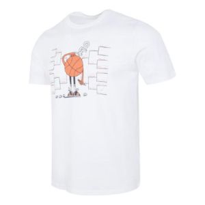 adidas Lil Stripe Bracket Graphic Short Sleeve Basketball T-shirt 'White' IC1870 sold by KicksCrew