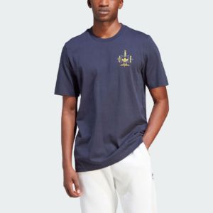 adidas Nice Graphic Tee 'Blue' IR7591 sold by KicksCrew