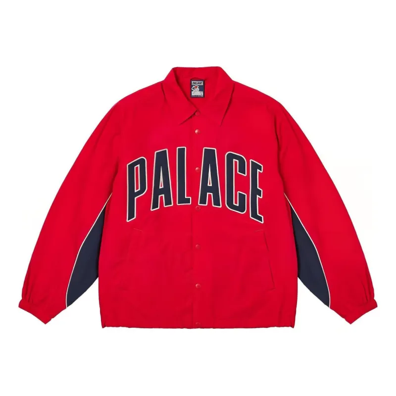 Palace Archway Coach Jacket 'Truest Red' P26JK059 sold by KicksCrew