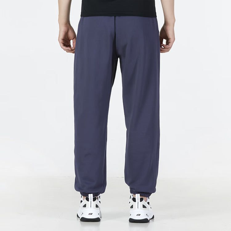 Skechers Logo Typography Pants 'Navy' L122M131-026R sold by KicksCrew product image thumbnail 4