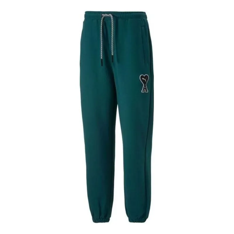 Puma X Ami Sweatpants 'Green' 535996-24 sold by KicksCrew