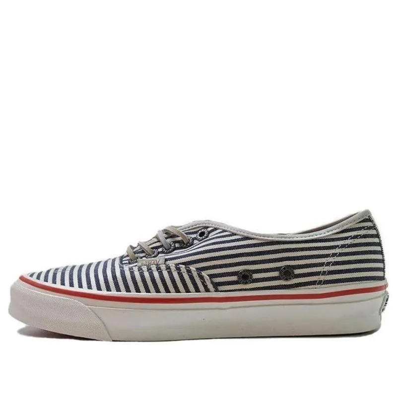 Vans Authentic x Nigel Cabourn Shoes 'Black White Red' VN0A5FBDBX91 sold by KicksCrew