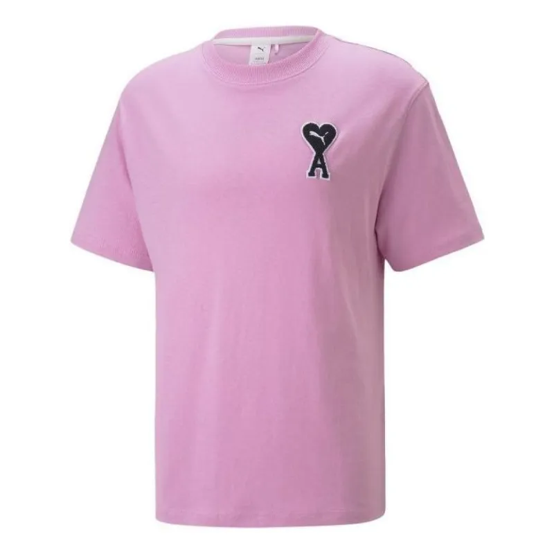 Puma X Ami Tee 'Pink' 535992-88 sold by KicksCrew