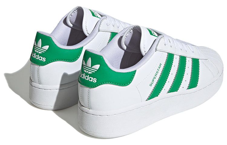 Adidas Originals Superstar XLG Shoes 'Cloud White Green' IF8069 sold by KicksCrew product image thumbnail 4