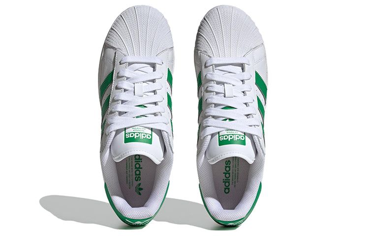 Adidas Originals Superstar XLG Shoes 'Cloud White Green' IF8069 sold by KicksCrew product image thumbnail 5