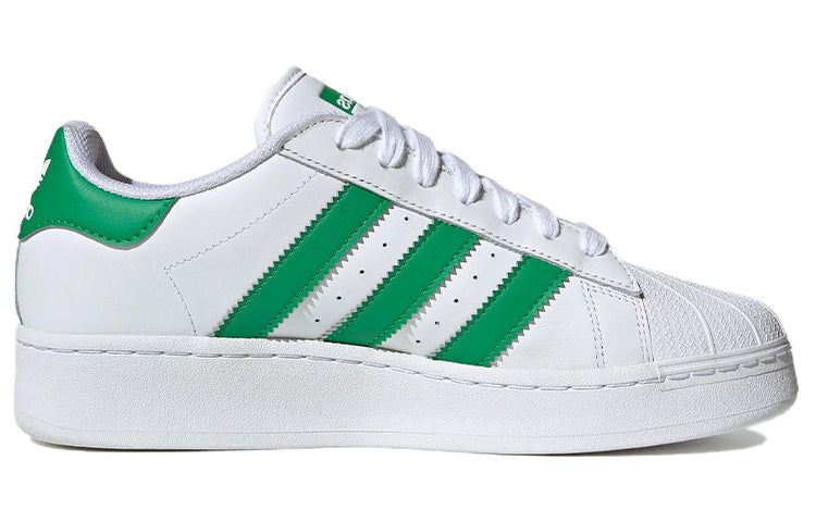 Adidas Originals Superstar XLG Shoes 'Cloud White Green' IF8069 sold by KicksCrew product image thumbnail 2