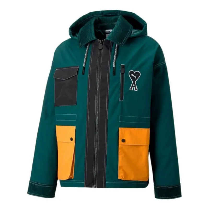 Puma X Ami Jacket 'Green' 535990-24 sold by KicksCrew