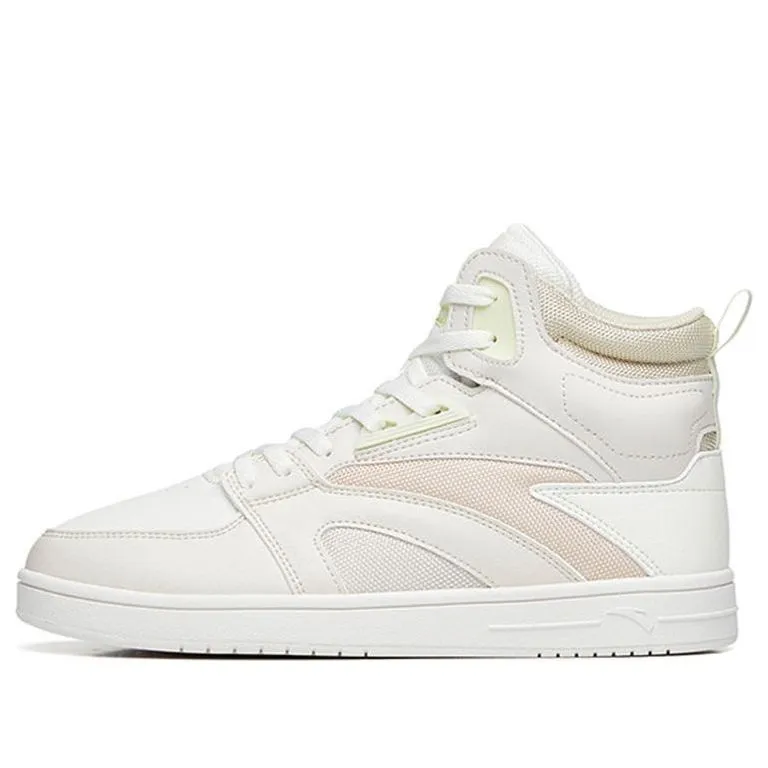 (WMNS) ANTA Street Naughty High 'White Grey Pink' 122238067-3 sold by KicksCrew